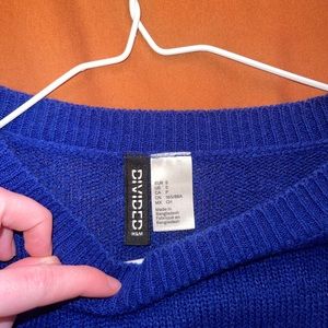 S H&M Blue Sweater